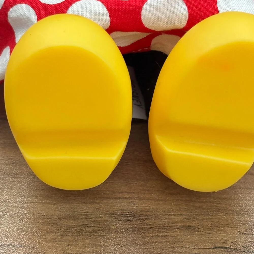 VINTAGE Disney Mouseketoys Minnie Mouse Rubber Face Soft Body Stuffed Doll Plush